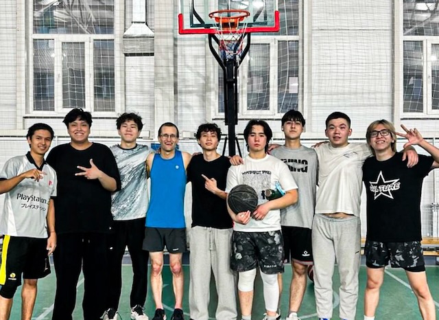 Getting soundly beaten at basketball