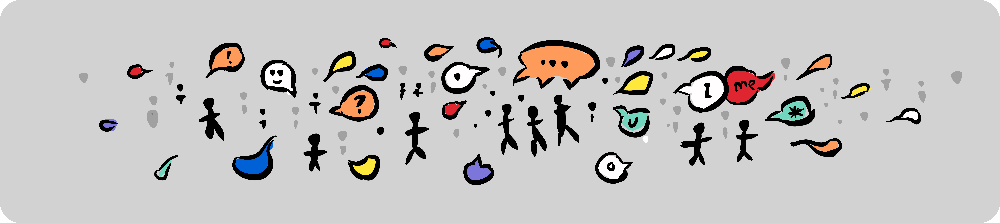 Ideas spreading through a population as individuals copy them.